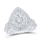 1 3/4CTW-DIA NK RING